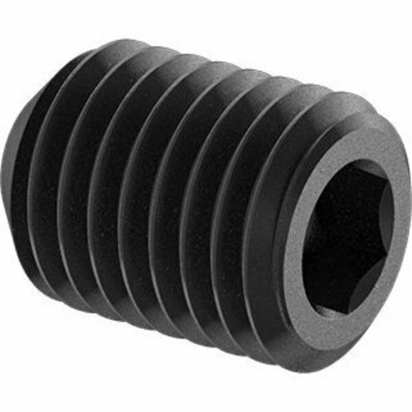 Bsc Preferred Alloy Steel Cup-Point Set Screw Black Oxide 3/4-10 Thread 1 Long, 5PK 91375A835